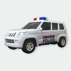 Shinsei Pull Back-N-Go Police Car For Kids | Ultimate Fun For 3+ Years