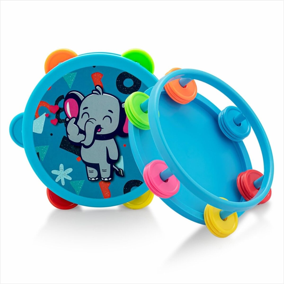 Sunny Chubby Cheeks Dafli Rattle BPA Free | Safe and Fun Musical Toy for Babies | 3+ Months.