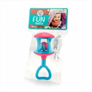 Sunny Chubby Cheeks Fun Rattle | Amazing Baby Toy for Sensory And Auditory Development with Safe Grip Design for Babies 3+ Months