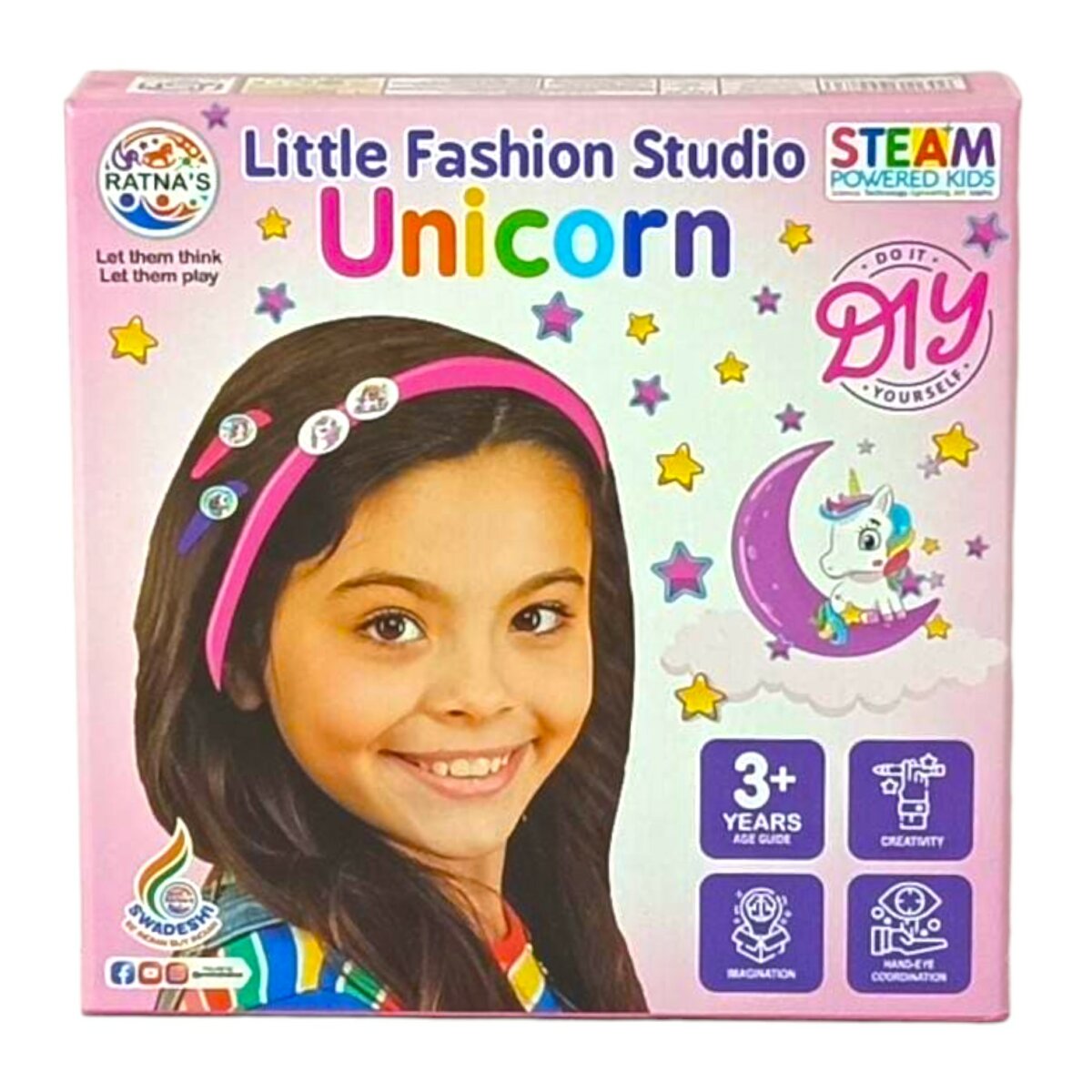 Buy Ratna's Little Fashion Studio Unicorn Kheliya Toys