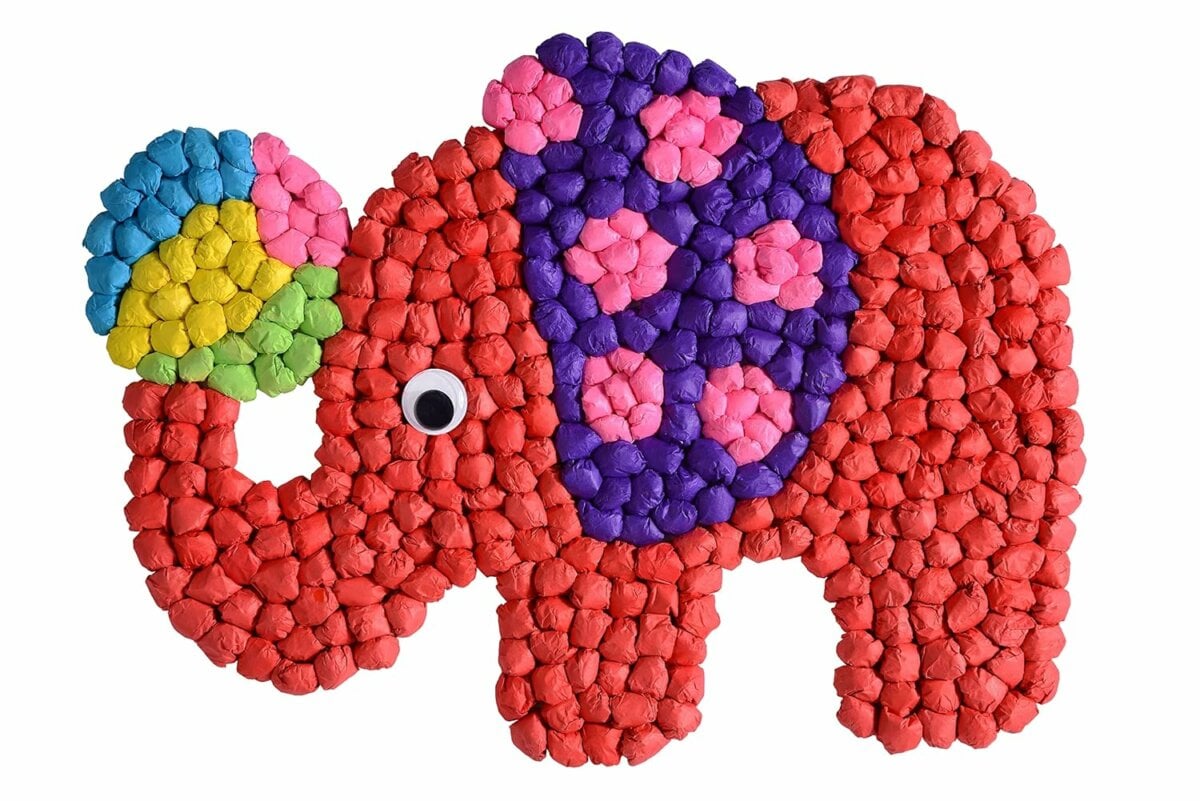 Cramp 4 1 Happy Kids Paper Crumpling Craft Kit Cutties | Creative, Messfree Craft Fun For Kids | 3+ Years Happy Kids Paper Crumpling Craft Kit Cutties | Creative, Messfree Craft Fun For Kids | 3+ Years Image 4