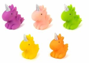 Ratna's Unicorn 5 Pcs Squeezy Set – Fun Soft Stress Relief Toys for Kids 3+ Months