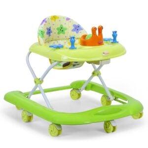 Natraj Funsteps Baby Walker | 3 Level Height Adjustment, Extra Head Support Seat, 360 Degree Wheels, Sturdy Frame | Attractive Toy Tray For Kids | 6+ Months.