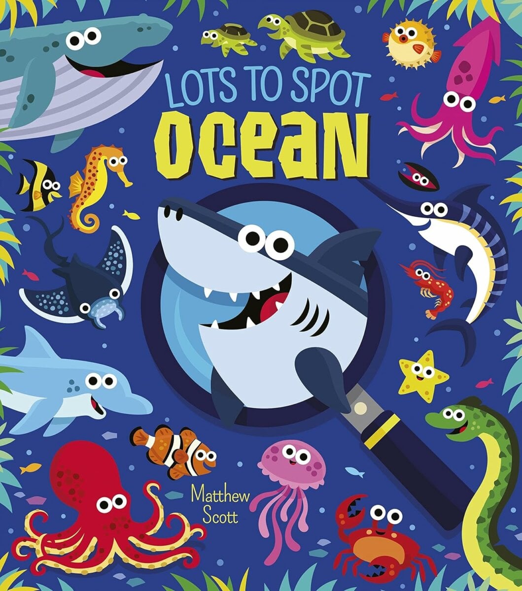 Arcturus 'Lots To Spot Ocean Book' | Educational Book For Kids | 7+ Years