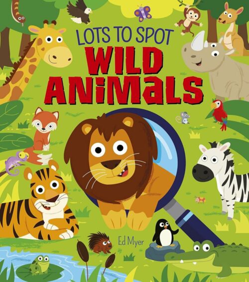Arcturus Lots To Spot Wild Animals Book