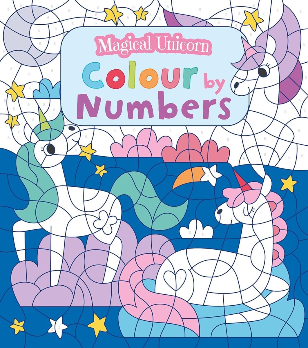 Buy Arcturus Magical Unicorn Color by Numbers Creative Activity Book for  Kids 6+ Years for Online In India • Kheliya Toys