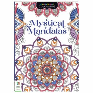 Hinkler kaleidoscope Coloring Mystical Mandalas Book For Kids | 3+Years