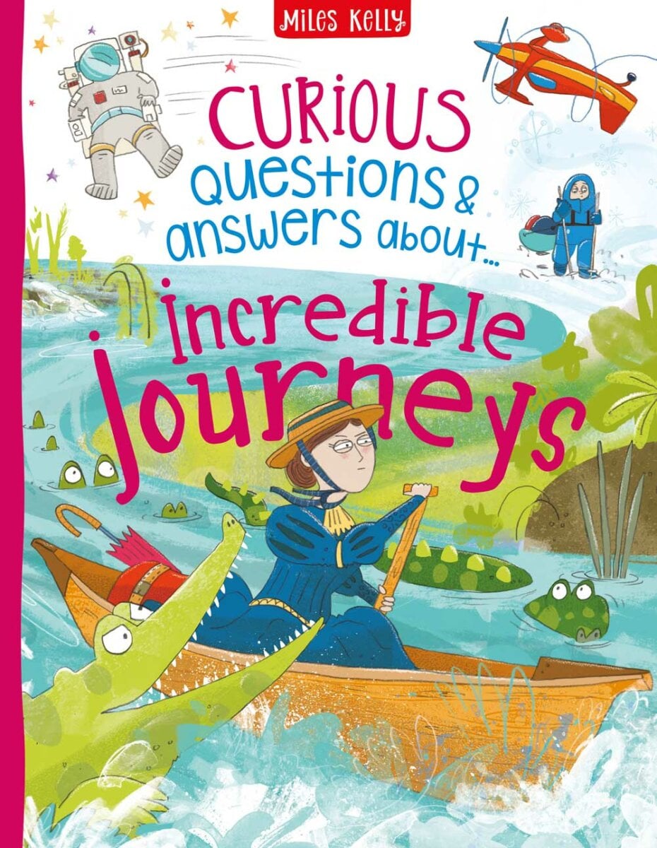 Shree Book Miles Kelly Curious Questions And Answers About Incredible Journeys Book For Kids | 8+Years