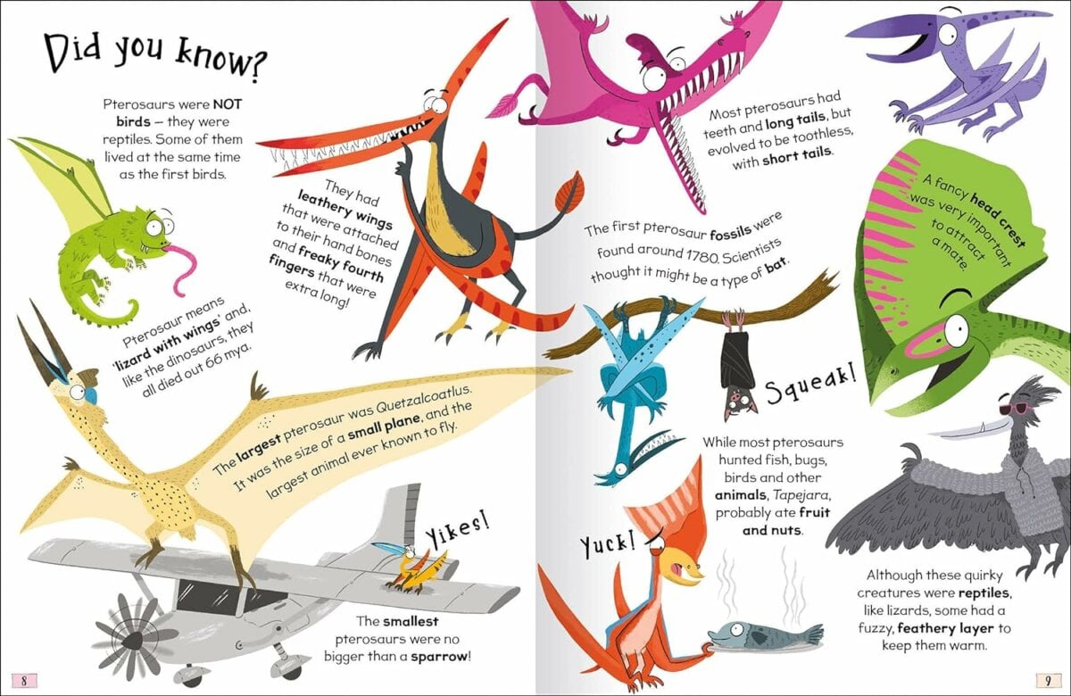 Miles Kelly Curious Questions And Answers About Prehistoric Animals ...