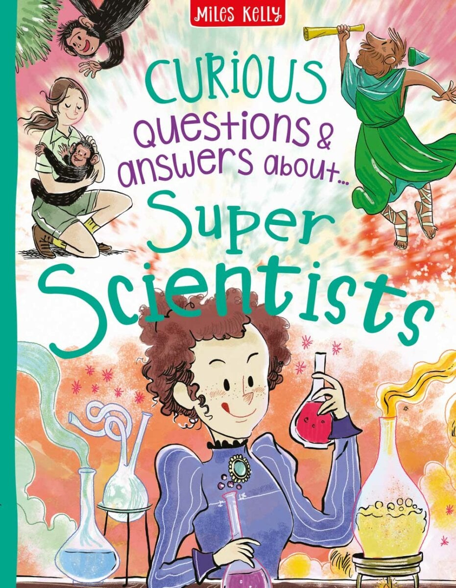 Shree Book Miles Kelly Curious Questions And Answers About Super Scientists Book For Kids | 8+Years