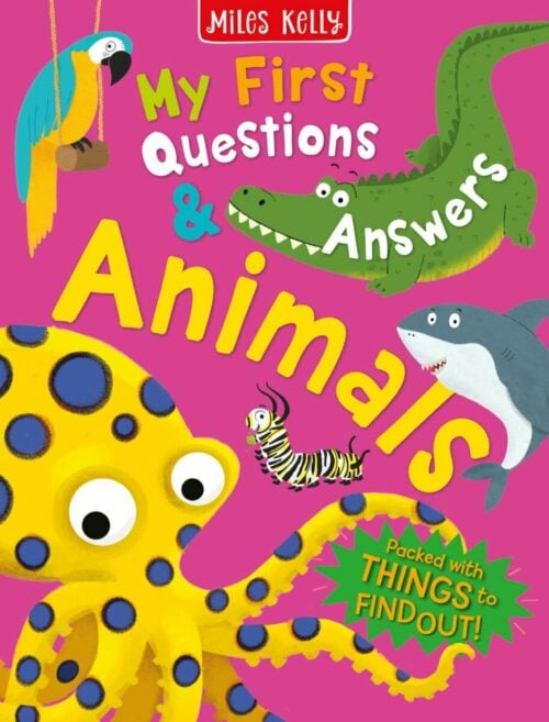 Miles Kelly My First Questions And Answers Animals Book | Buy Online In ...