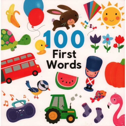 Sandcastle Books Toddler 100 First Words Book Hardcover 1 1