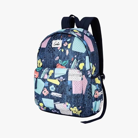 Buy Genie Patchy CB Blue Casual Backpack Bag 16