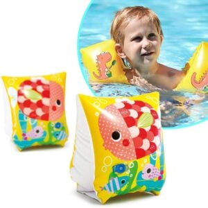 Intex Inflatable Cartoon Swim Arm Floaties | Fun And Safe Swim Training Armbands for Toddlers and Kids