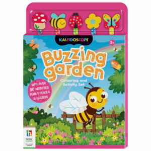 Shree Book Hinkler Buzzing Garden Coloring And Activity Set For Kids | 3+Years