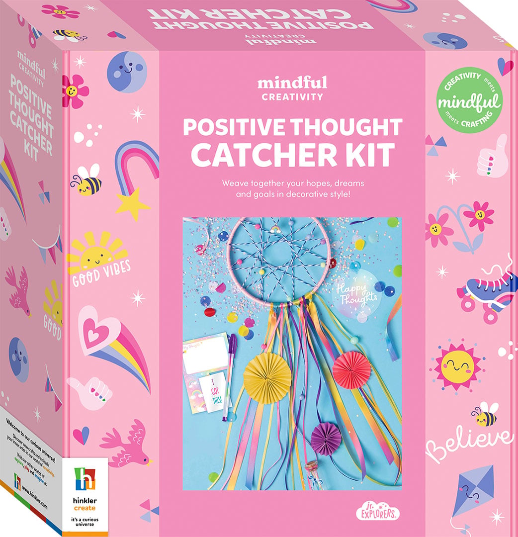 Hinkler Mindful Creativity Positive Thought Catcher Kit Shree Book Hinkler Mindful Creativity Positive Thought Catcher Kit For Kids | 8+Years Shree Book Hinkler Mindful Creativity Positive Thought Catcher Kit For Kids | 8+Years