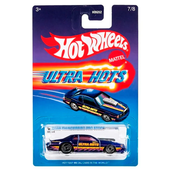 Mattel Hot Wheels Ultra Hots Die Cast Car Series 86 Ford Thunderbird Pro Stock Hrx14 Mattel Hot Wheels Ultra Hots Die Cast Car Series Ultimate Fun For 3+ Years Old Mattel Hot Wheels Ultra Hots Die Cast Car Series Ultimate Fun For 3+ Years Old Image 4