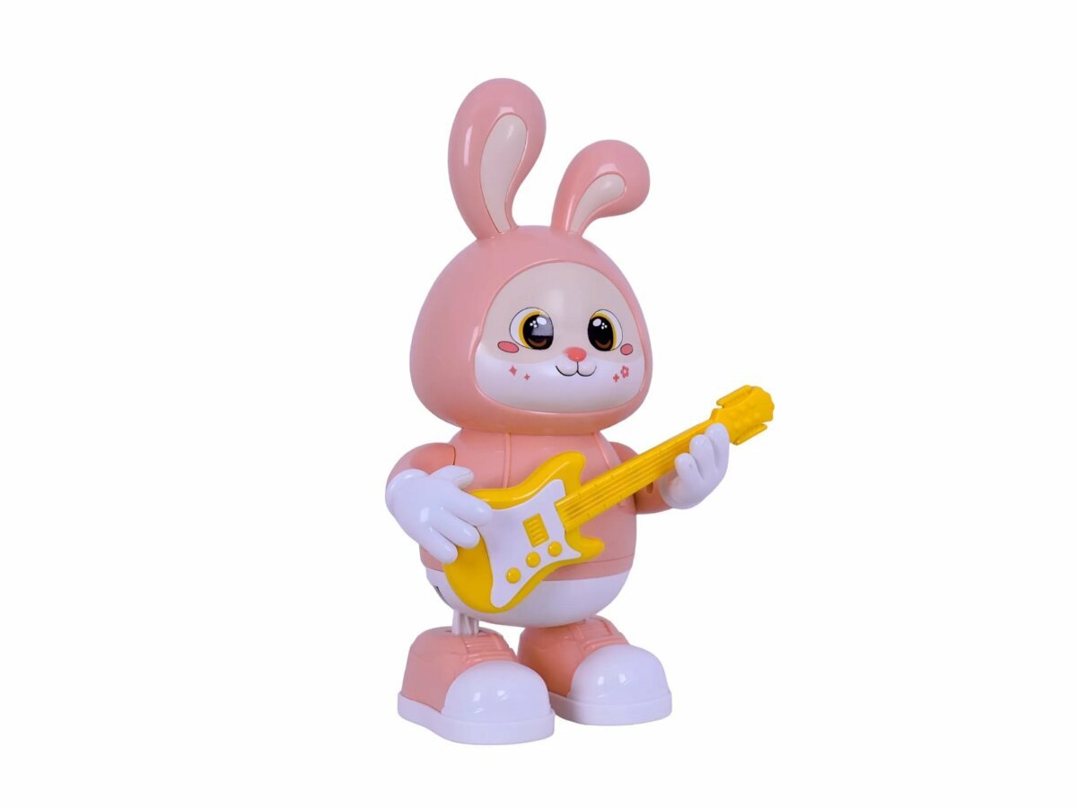 Cute Musician Rabbit Guitarist Musical Toy | Fun, Melodic, and Engaging Playtime Companion for Kids | 3+ Years