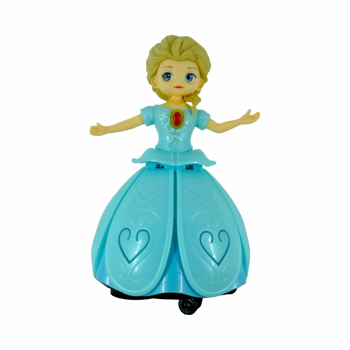 Rotating Dancer Girl With Light and Music | Captivating, Interactive, and Fun Performance Toy for Kids | 3+ Years