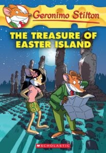 Scholastic Geronimo Stilton 'The Treasure of Easter Island #60 ' | Adventure And Mystery Story Book For Kids | 8+ years