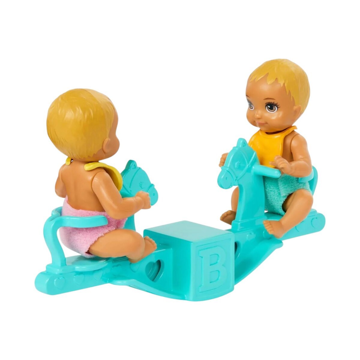 Buy Mattel Barbie Skipper Doll and Nursery Playset with Accessories  Includes Twin Baby Dolls, Crib, Swing, See-Saw For Kids 3+ for  Online