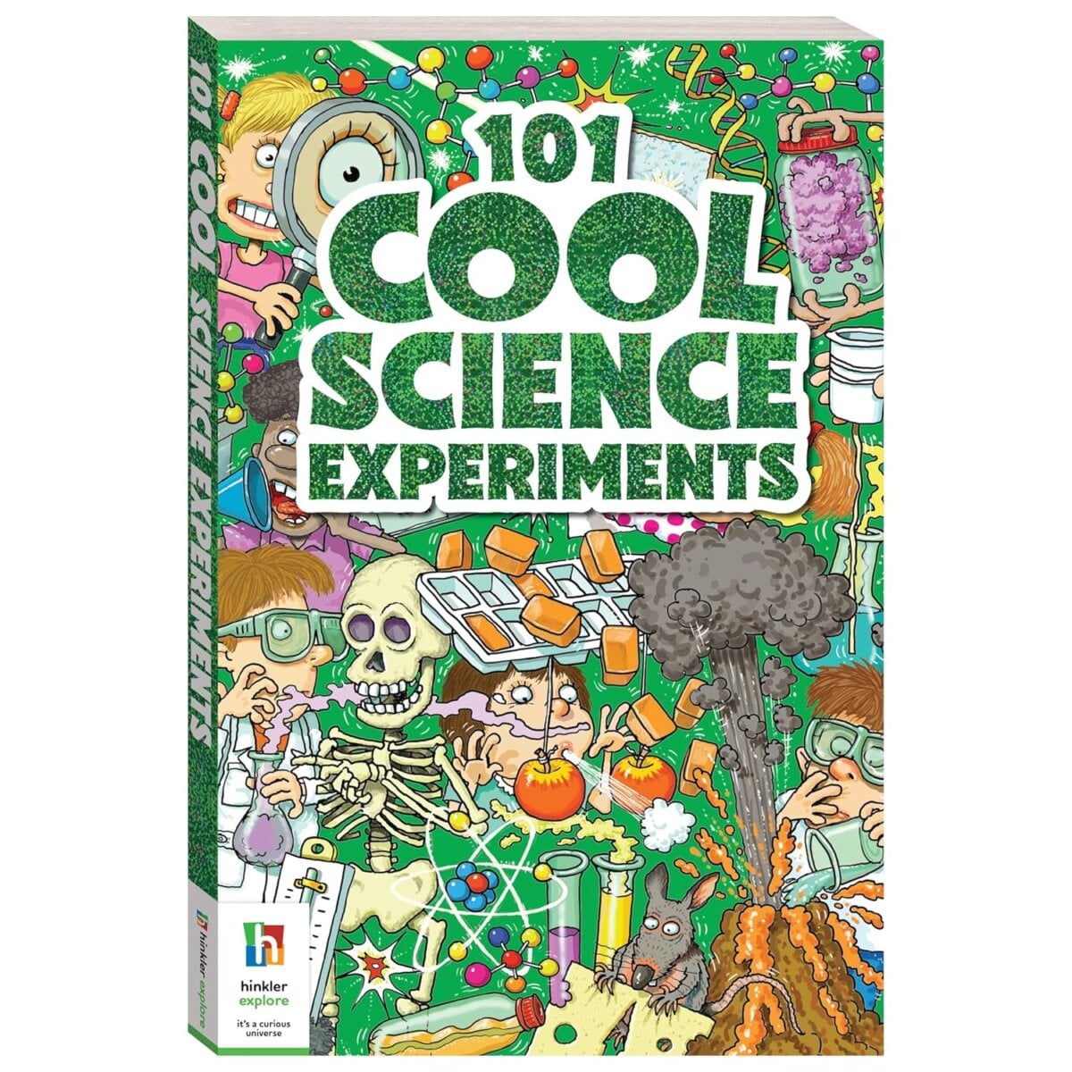 Hinkler explore 101 Cool Science Experiments Book For Kids | 8+ Years.
