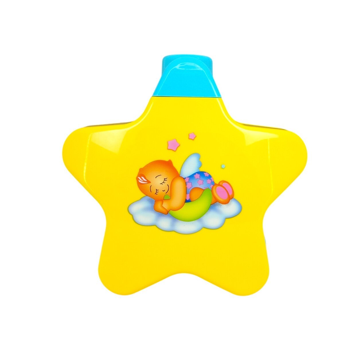 Little Angel Musical Projector Toy 3D Star Projector for New Born Baby Sleep | Baby Sleeping Night Toy with Soft Music and Light Show.