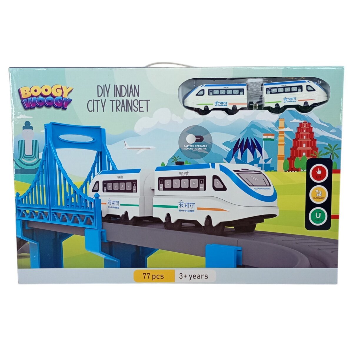 Boogie Woogie Train Toy Store Buy Boogy Woogy 'DIY Indian City