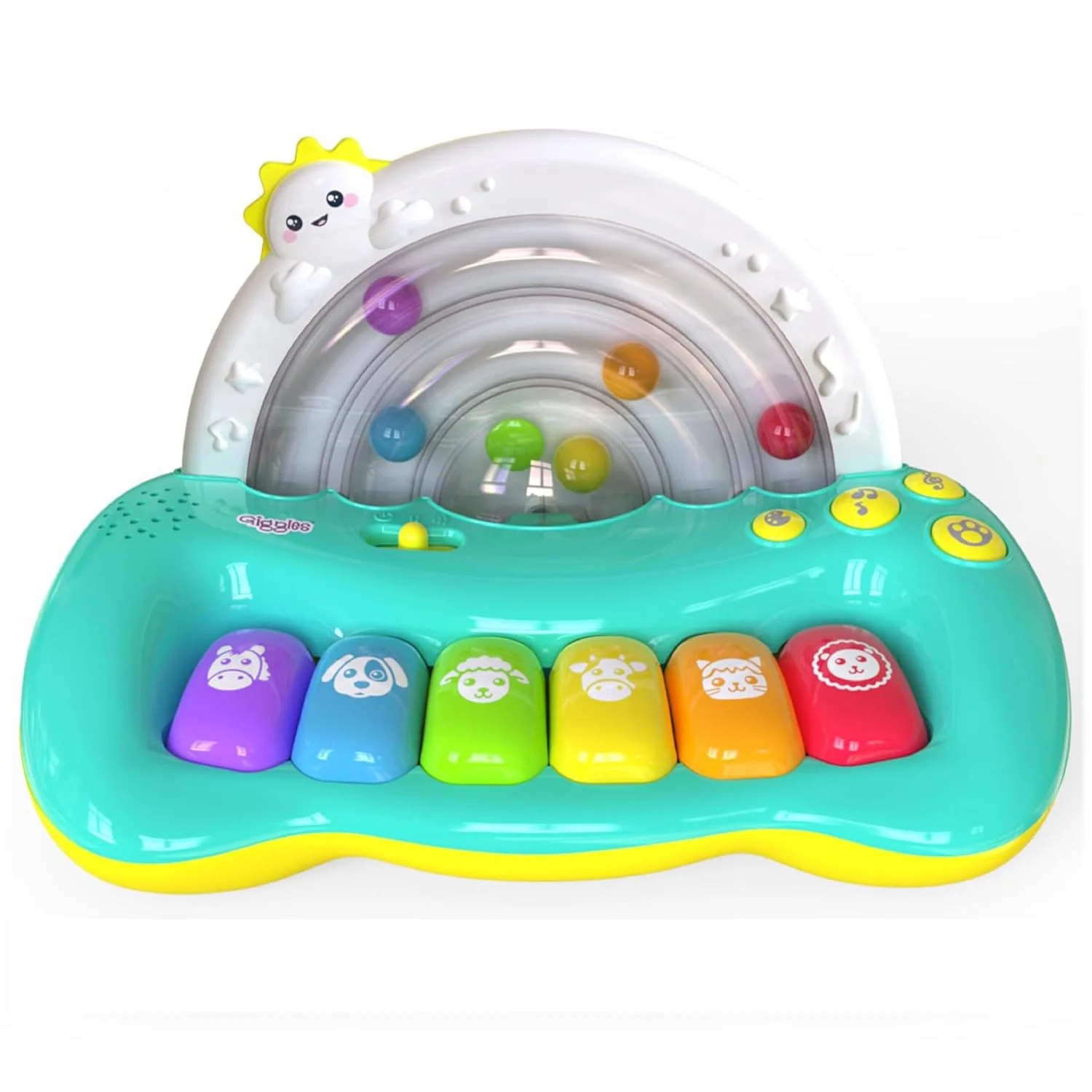 Funskool Giggles Jumpin Melodies Keyboard | Musical Toddler Toy | 12+ Months.