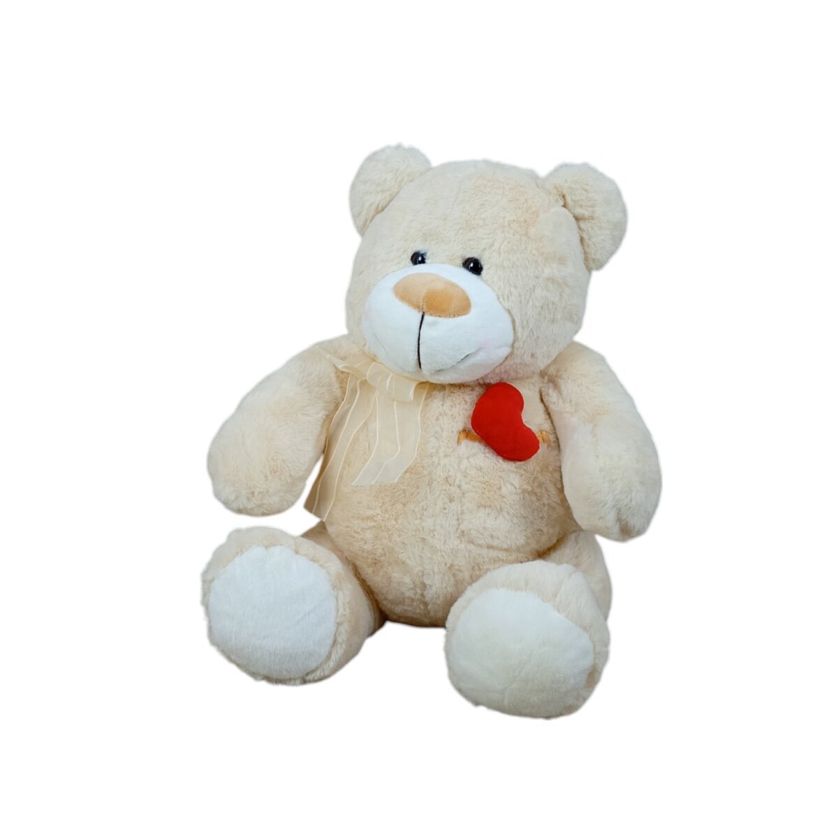 Just Bear 40 cm Pocket Heart Soft Toy | Adorably Soft Teddy Bear with Heart Pocket | 3+ Years