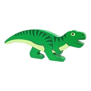 Play Toys Mighty Medium Creatures (Grand Tyrannosaurus rex's) Wooden Animal Toy. 22cm X 7.5cm X 2cm For Kids | 3+Year