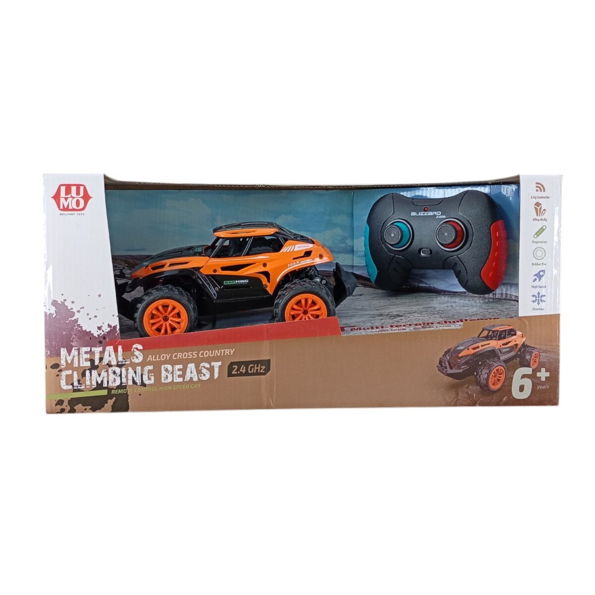 Buy Lumo 'Multi-terrain Challenge Metals Climbing Beast Car' GHz Remote  Control High Speed Car |6+Year for Online In India • Kheliya Toys