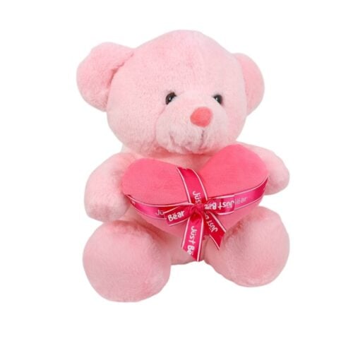 Just Bear Teddy Heart Soft Toys plush, Just Bear Teddy Heart Soft Toys cuddly teddy, Just Bear Teddy Heart Soft Toys heart design teddy, Just Bear Teddy Heart Soft Toys toy for kids