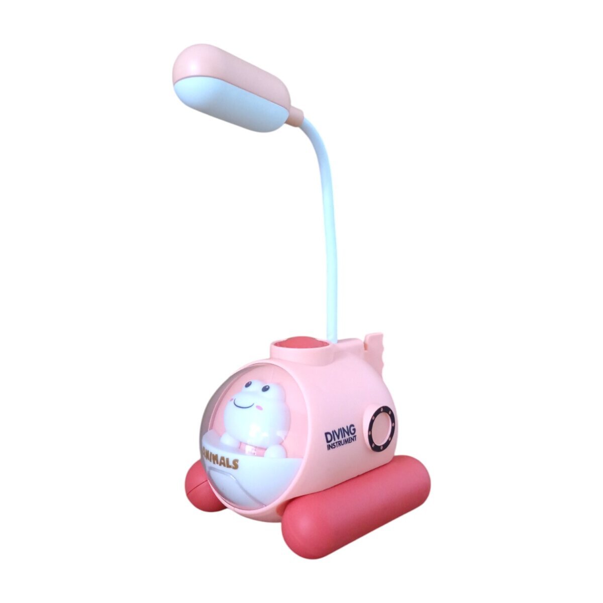 Kids 2 In 1 Rechargeable LED Table Lamp Colorful Light With Pen