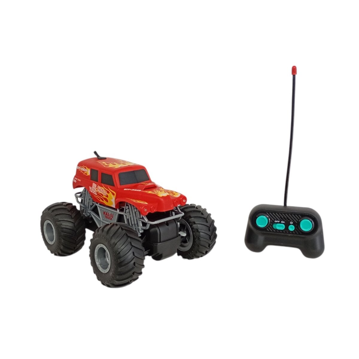 Lumo Kaiju Truck for kids, Lumo 'Kaiju Truck Cross-Country, remote control truck for kids, big wheels battery-powered toy, Lumo RC truck, kids outdoor adventure truck