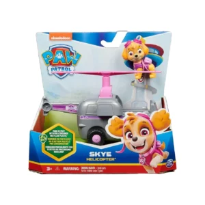WinMagic Paw Patrol Skye’s Helicopter Vehicle with Collectible Skye Figure | Spinning Rotors, Eco-Friendly Design | Preschool Toy for Kids 3+ Years