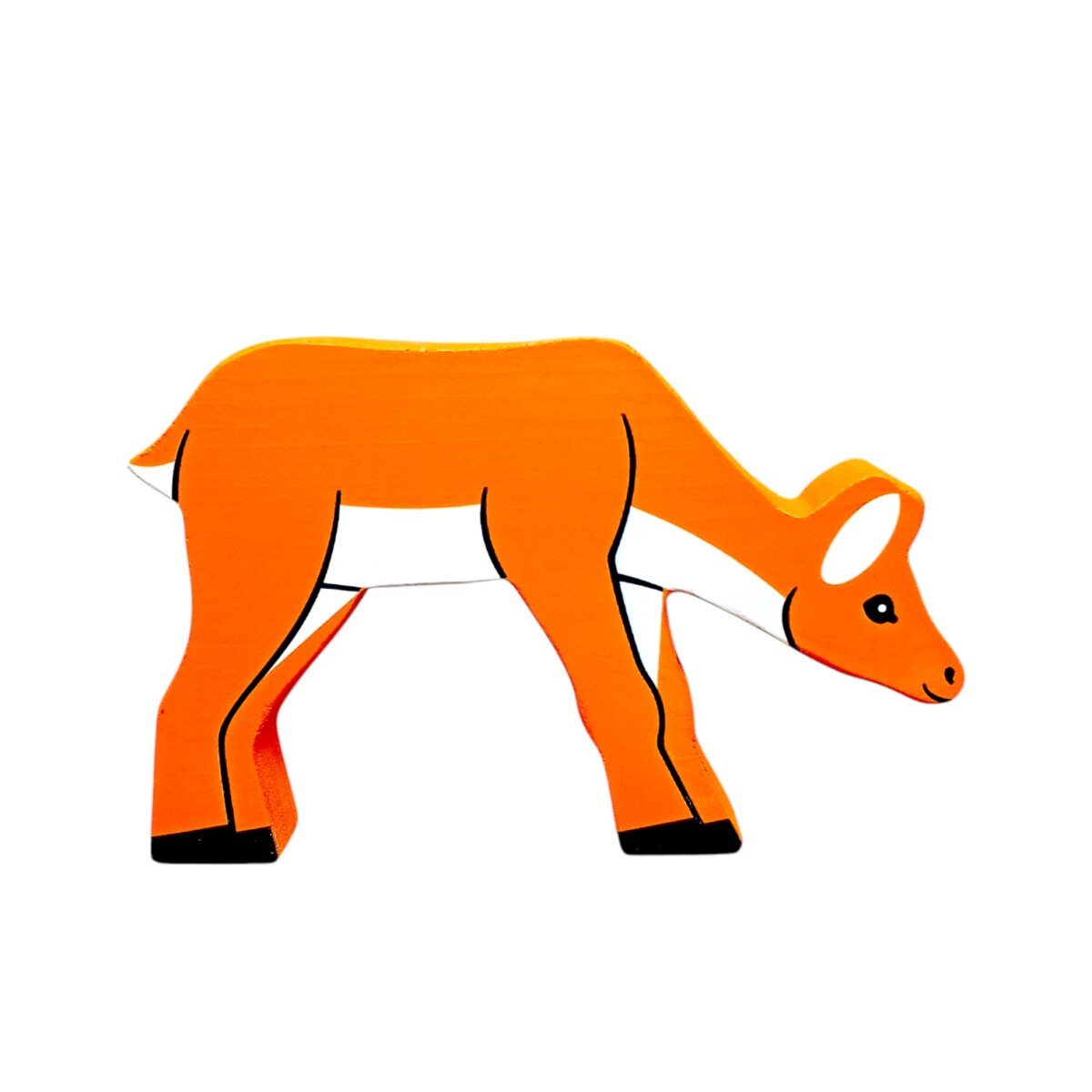 Play Toys 'Mighty Medium Creatures (Thomson Gazelle)' Wooden Animal Toy. 13cm X 9cm X 2cm For Kids | 3+year