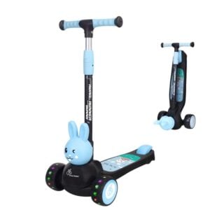 Road Runner Bunny Scooter For kids, kids scooters For 3+, Foldable Scooter For kids, kids Balance Scooter, LED Scooters For kids, Scooters For Toddlers
