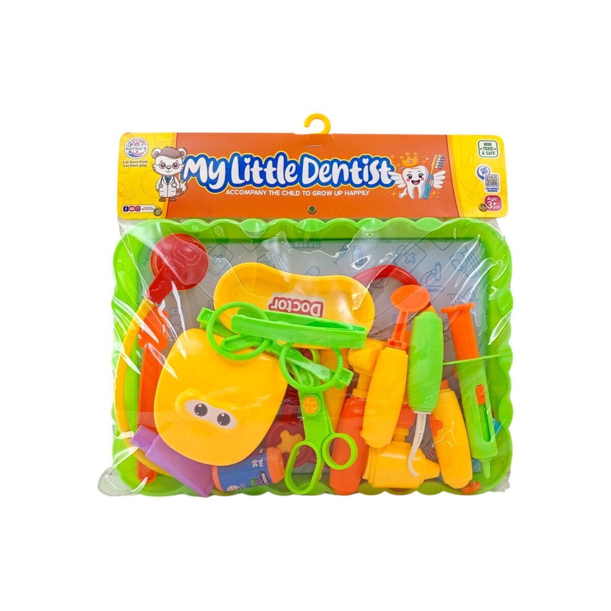 Ratna's My Little Dentist Play Set | Fun and Educational Dental Role Play Toy for Kids | 3+ Years