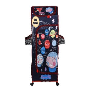 Kudos Toys Wonder Toy Box Character Edition Peppa Pig Dino Space – Amazing 5 Shelves Kids Wardrobe for Toy Storage, Room Organization & Playful Décor