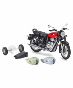 Centy Royal Enfield Cl350 classic bullet bike toy, Centy Royal Enfield motorcycle for kids, ABS plastic motorcycle toy model, Royal Enfield bullet bike toy, 1:15 scale bullet bike toy for kids