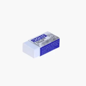 DOMS Non-Toxic Dust Free Eraser | Premium-Quality Safe Eraser for Kids 3+ Years | Smooth Clean Erasing