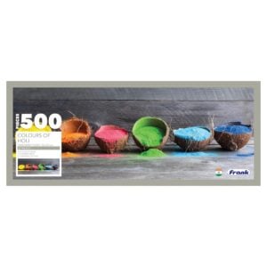 Frank Colors Of Holi 500 Pieces Panorama Jigsaw Puzzle toy for kids, Frank Colors Of Holi 500 Pieces Panorama Jigsaw Puzzle educational playset, Frank Colors Of Holi 500 Pieces Panorama Jigsaw Puzzle learning toy
