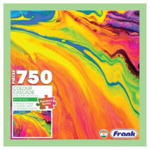 Frank Colour Cascade Jigsaw Puzzle for Adults | Fun Creative Brain Boosting Puzzle for Kids 6+ Years, Focus, Memory Development and Relaxing Play