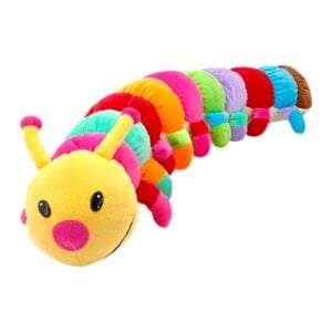 Funskool FunZoo Caterpillar Soft Plush Stuffed Animal – Fun Large 85cm Cozy and Colorful Hug Toy for Kids 3+ Years
