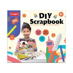 Funskool Handycrafts Scrapbook kit | DIY Scrapbook, Stick, Sketch, Design and More, Art And Craft DIY Kit | 5+Years