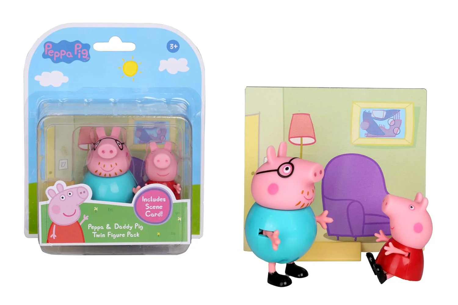 Buy Hasbro PEPPA PIG and Daddy Pig Twin Figure Fun Pack with Two