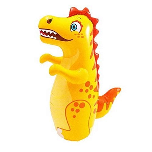 Intex Inflatable Hit Me 3D Toy – Crocodile Punching Bag | Fun Bounce-Back Inflatable for Active Kids | 3+ Years