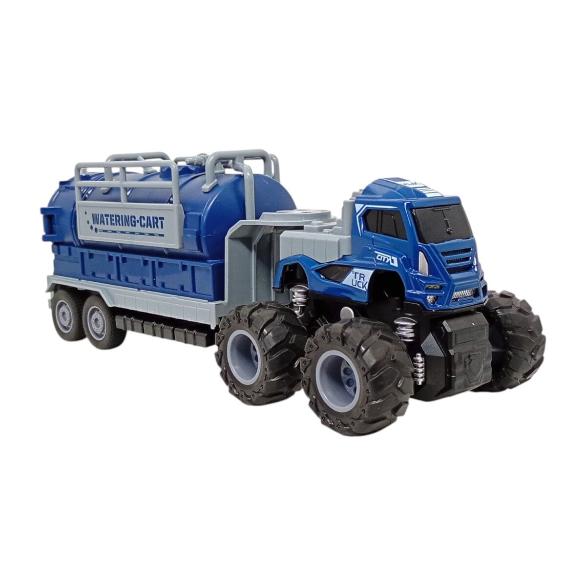 LUMO Friction Powered Watering Cart, LUMO Water Tanker Truck for kids, LUMO Friction Powered Toy, 4x4 drive Water Tanker Truck, LUMO Educational Toy Truck for Kids, Watering Cart Toy for Children