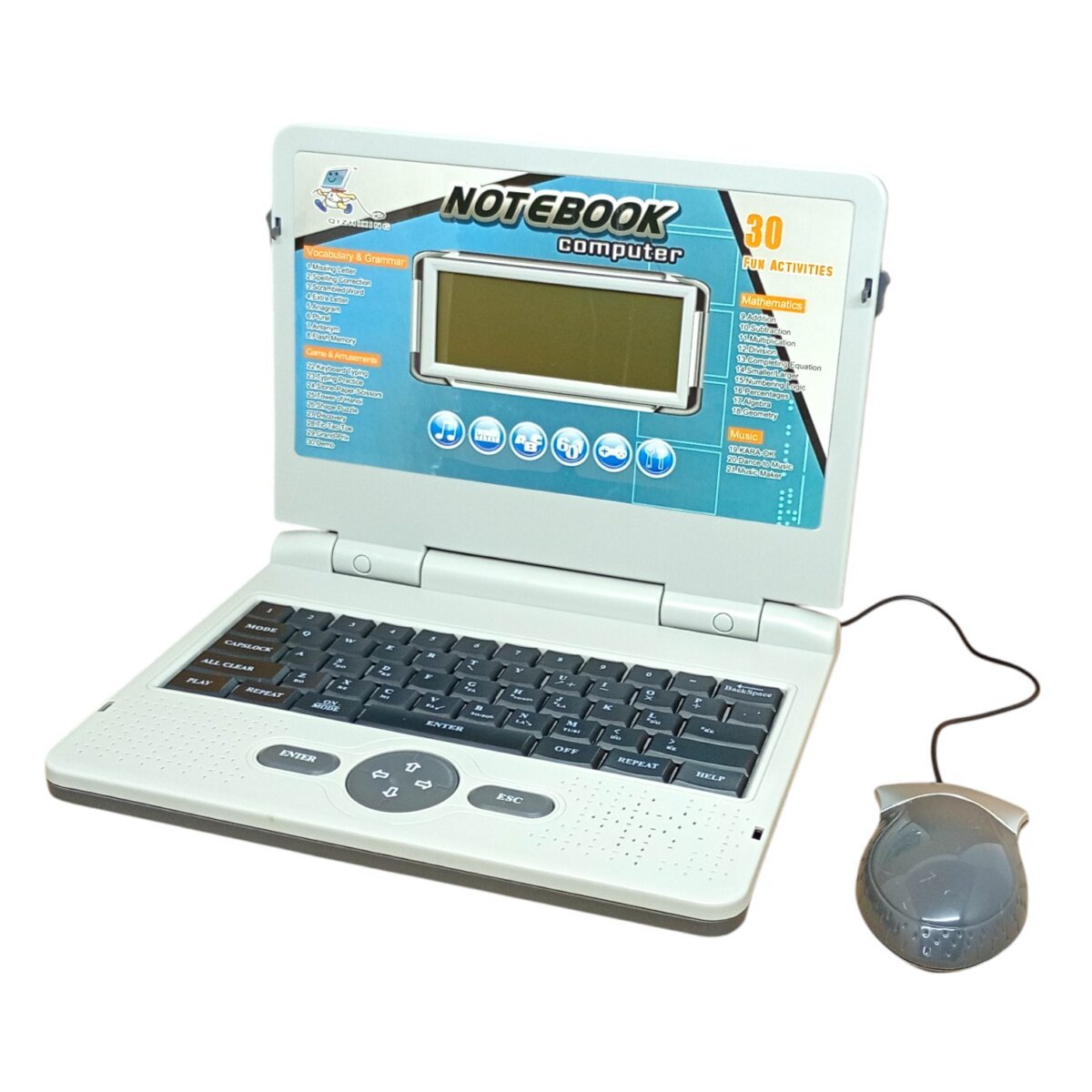 Buy LUMO Note Book Computer, 30 Fun Activities and Games Fun Laptop,  Notebook, Computer Toy for |3+Year for Online In India • Kheliya Toys